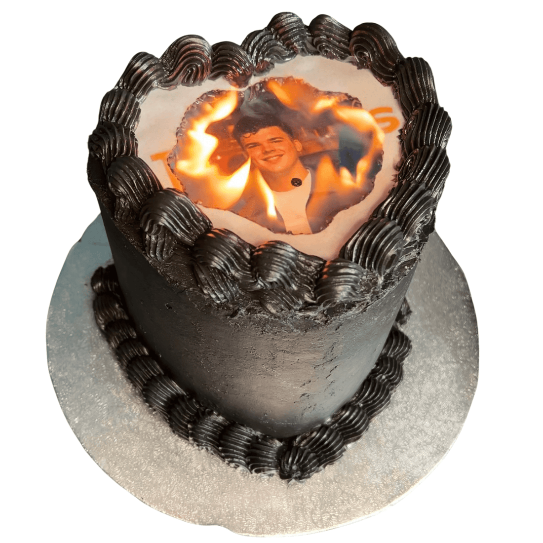 The viral tiktok Burn Cake: A Show-Stopping Treat from Infinite Sweets