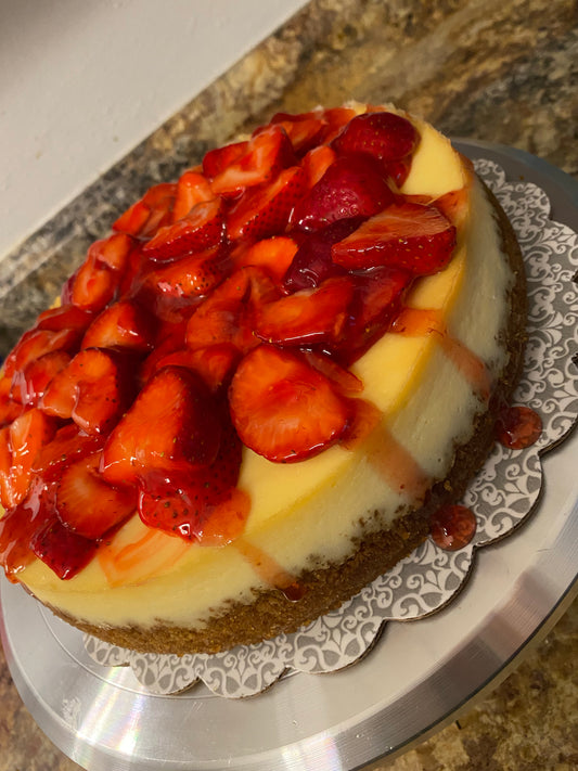 Strawberry Glazed Cheesecake